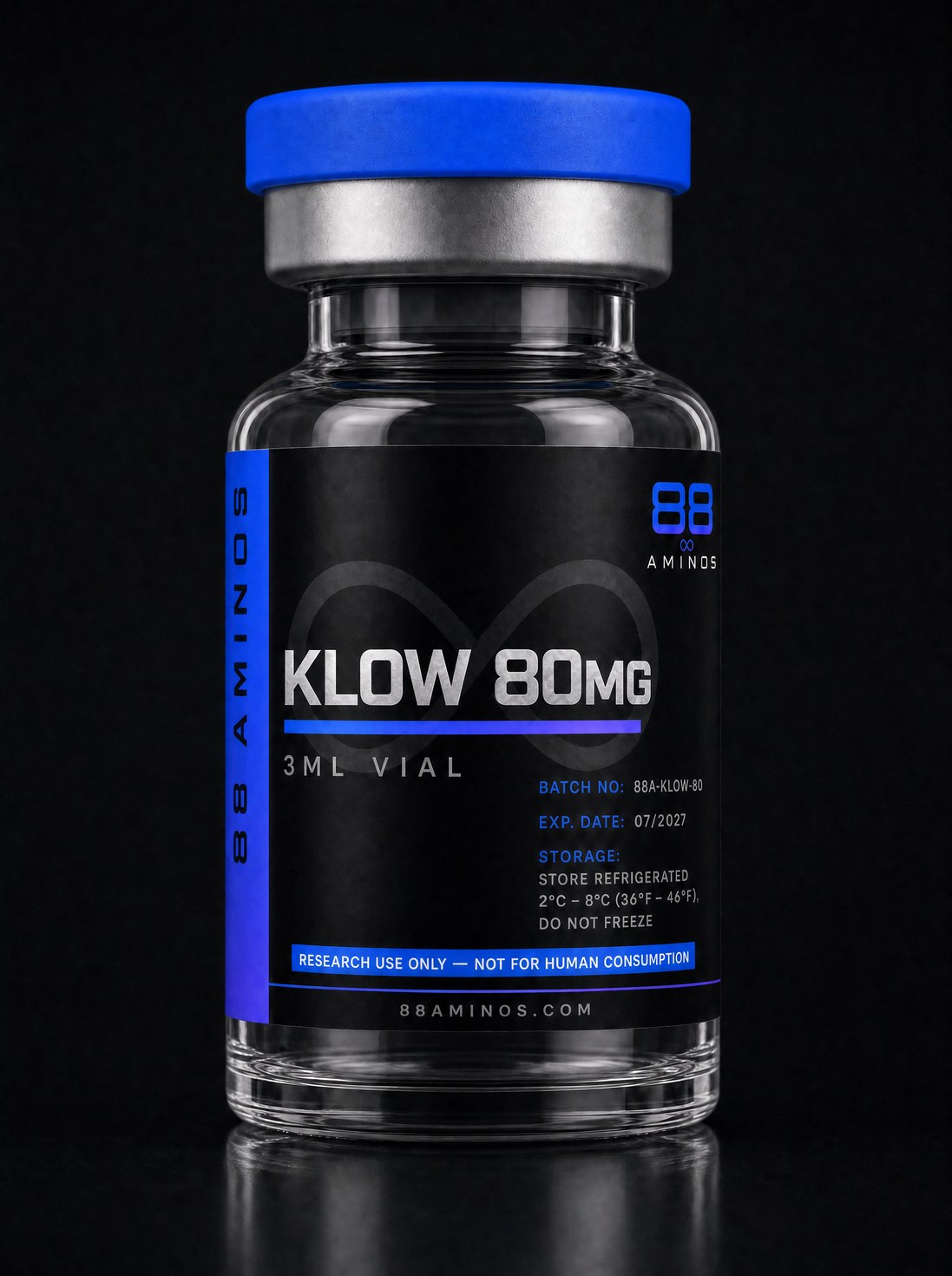 Klow 80mg research vial