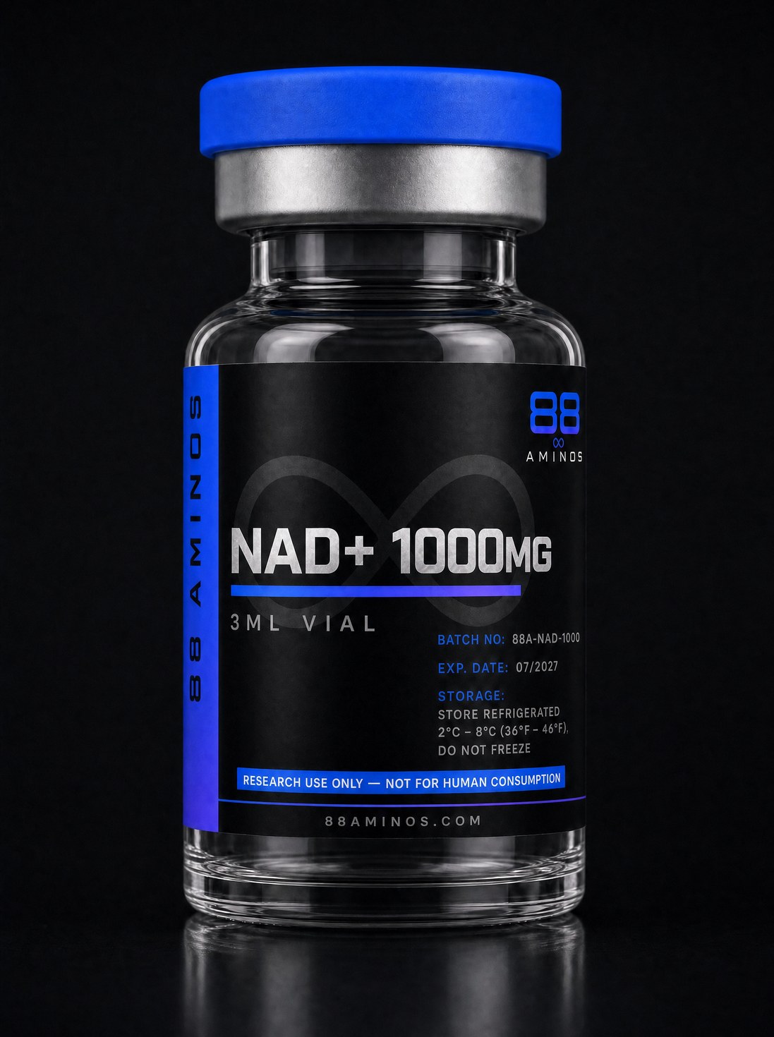 NAD+ 500mg research vial